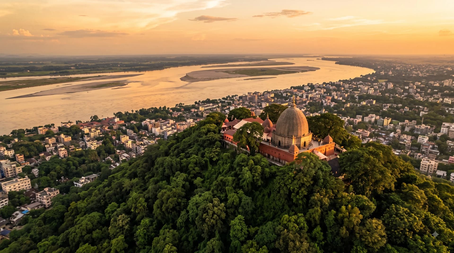 The Hill Above the Brahmaputra